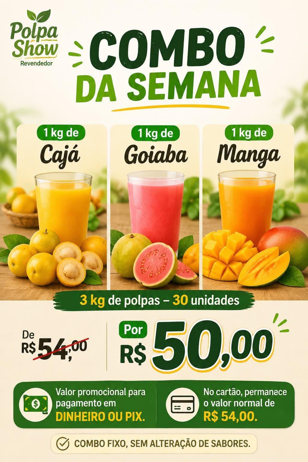 📢 *AMANHÃ TEM ENTREGAS EM GUARAPARI!*🍓🥭🍍