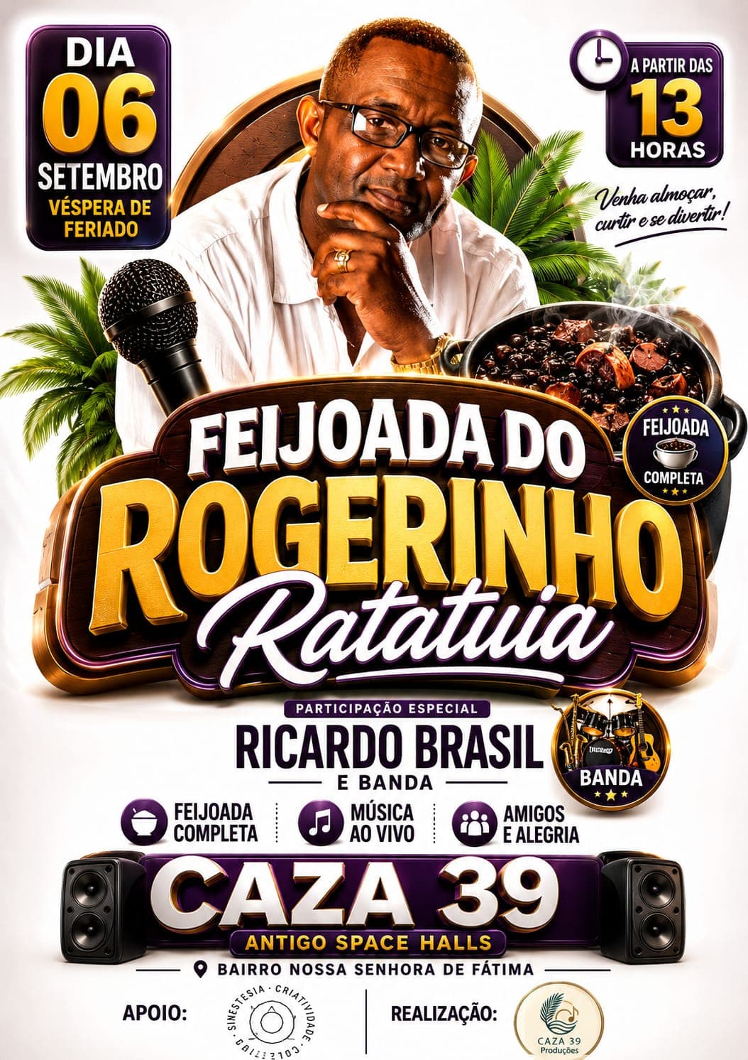 🍻 O DOMINGO QUE GUARAPARI MERECE!