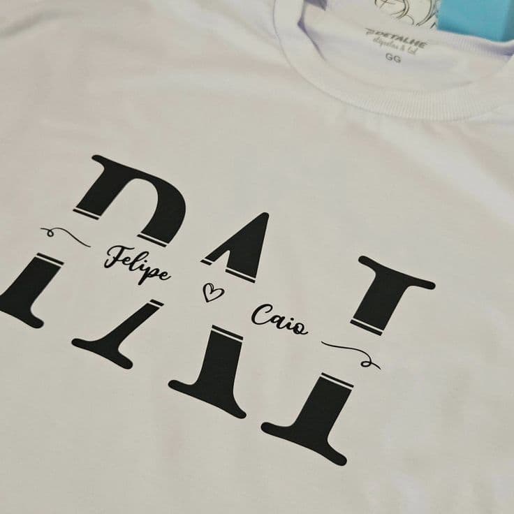 Chaveiro trena personalizado — Dia dos Pais