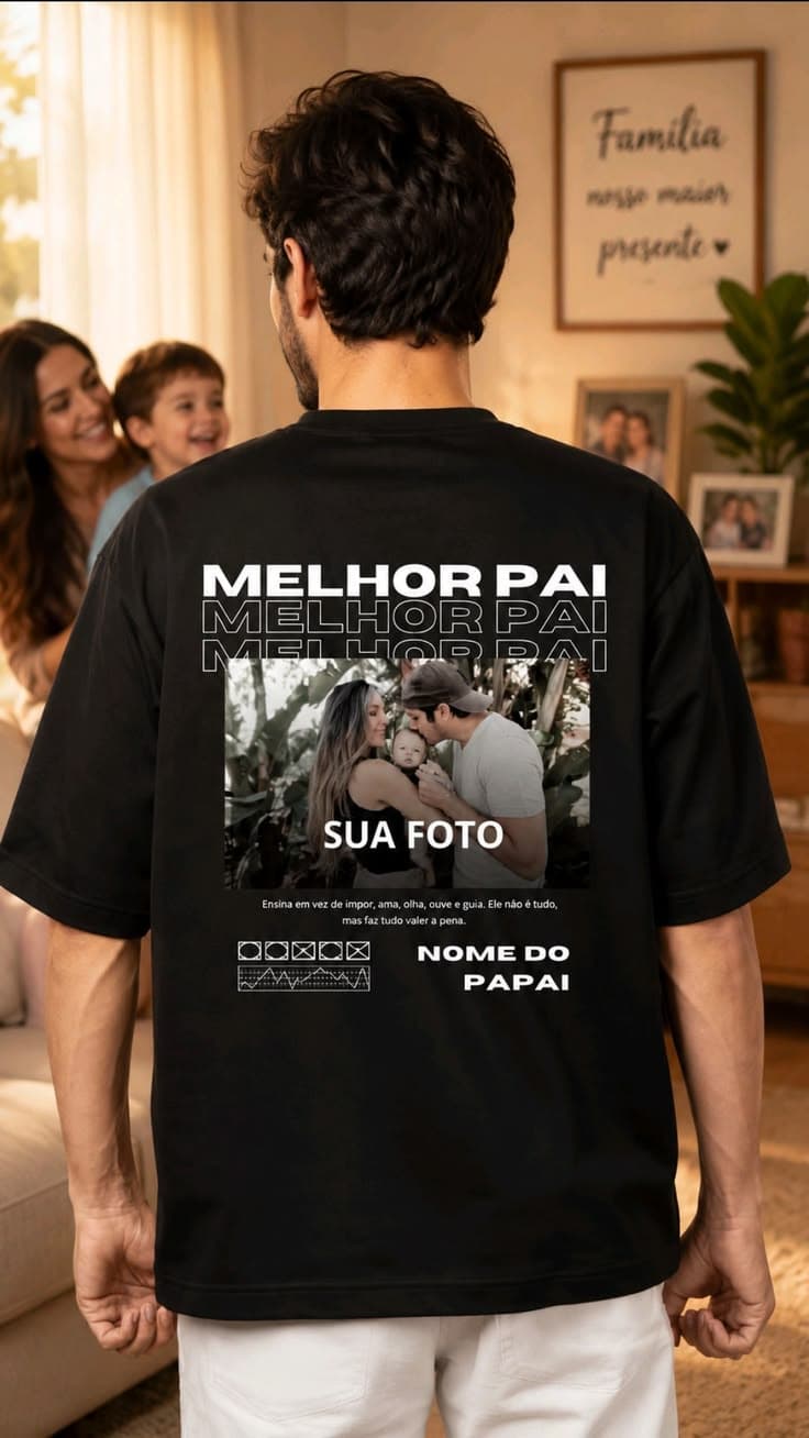 Chaveiro trena personalizado — Dia dos Pais