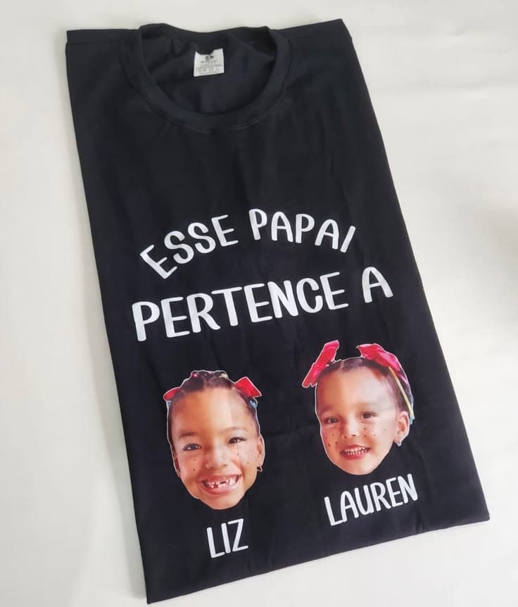 Chaveiro trena personalizado — Dia dos Pais
