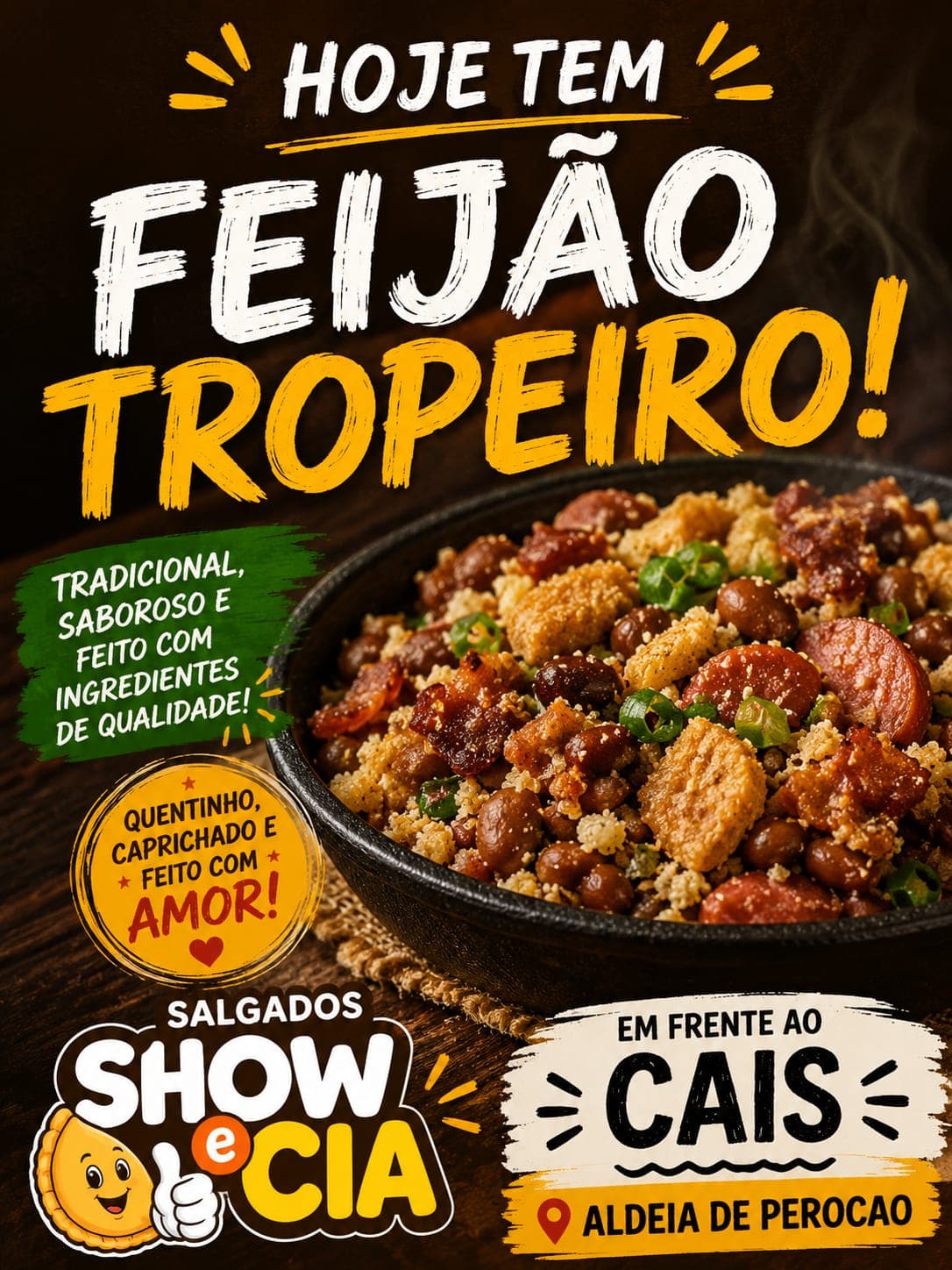 Já pode vir buscar o seu