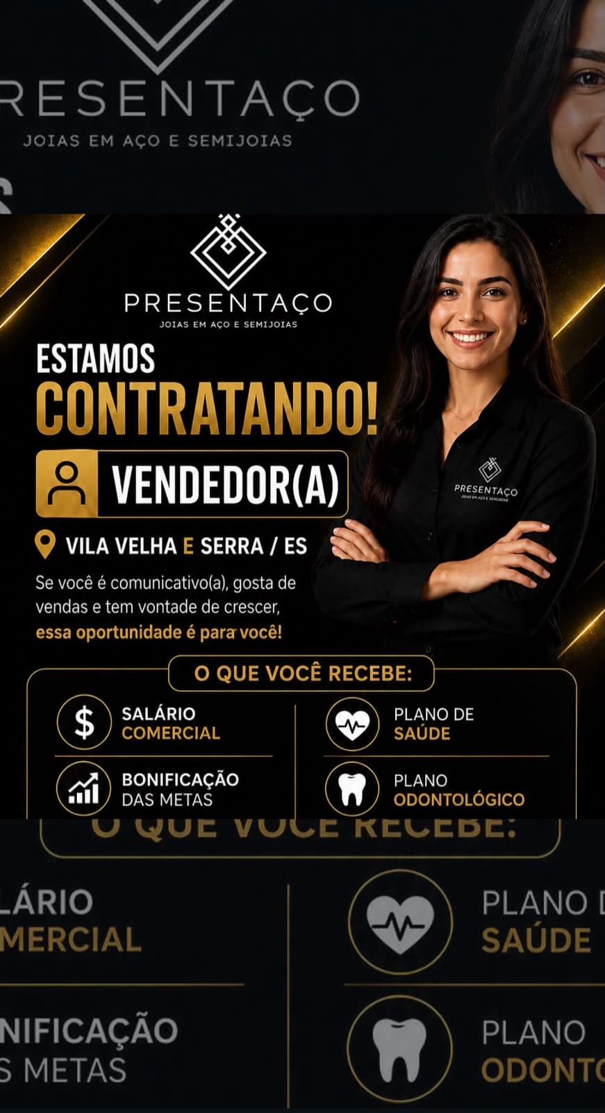 Vagas de empregos disponíveis.