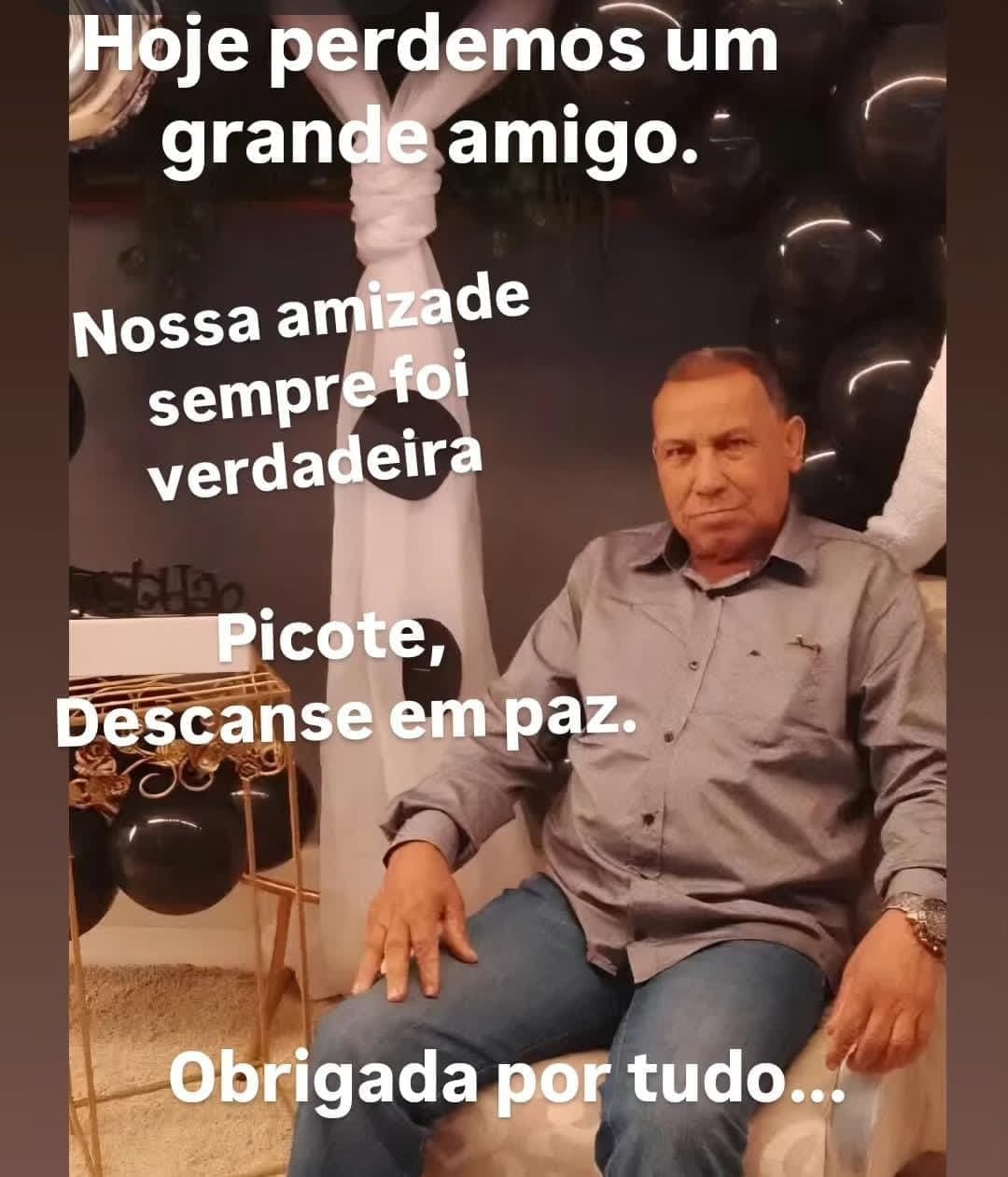 Pai do nosso amigo belo também conhecido como pé de chumbo