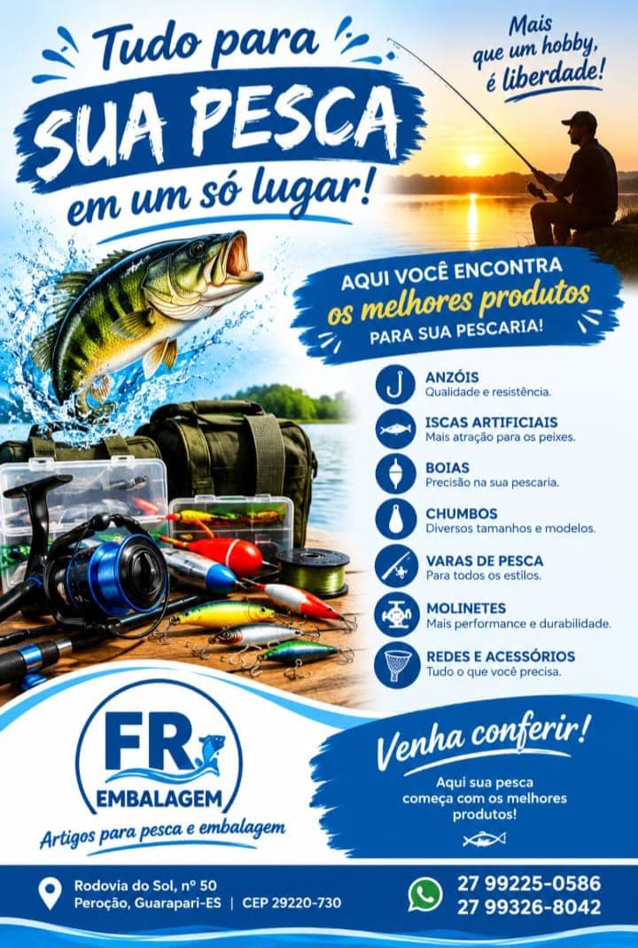 Tá nervoso? Pense no mar e vai pescar 😉
