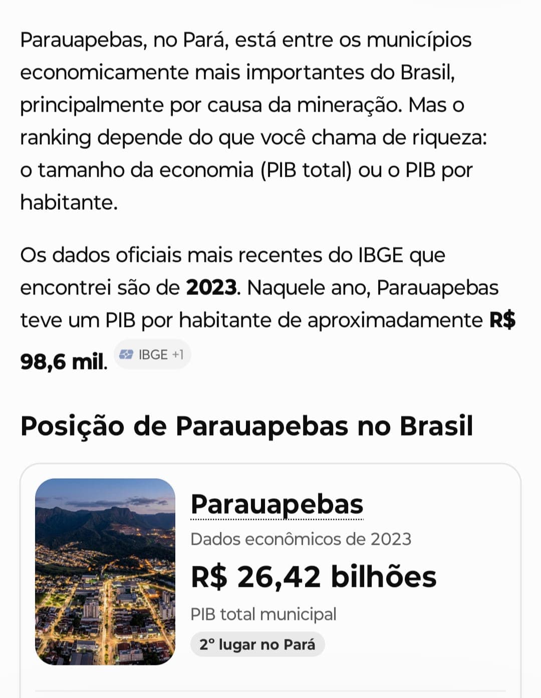 Achei o fim do mundo