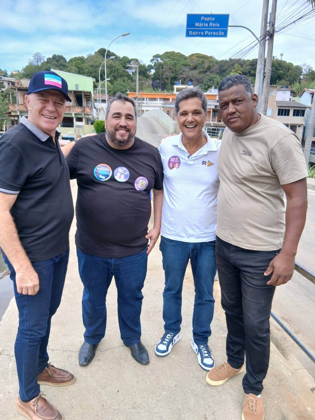 O governador ferraço Casagrande e o prefeito tiveram aqui na aldeia de perocão e prometeram que vão deixar a nossa orla do cais um brinco vai ser tudo feito